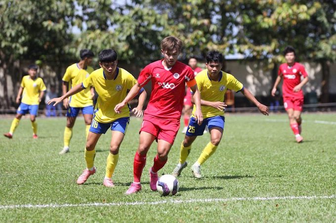Thể Công Viettel và Đồng Tháp đều có mặt ở tứ kết - Ảnh: VFF