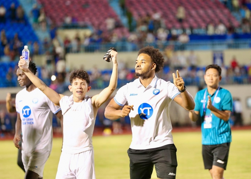 Không có Xuân Son, Nam Định vẫn tiến bước (Ảnh: CLB Nam Định)