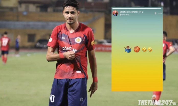 Tiền đạo Brazil phản ứng khi không có tên trong Đội hình tiêu biểu V.League