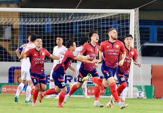 CAHN có chiến thắng thuyết phục trước Thể Công Viettel